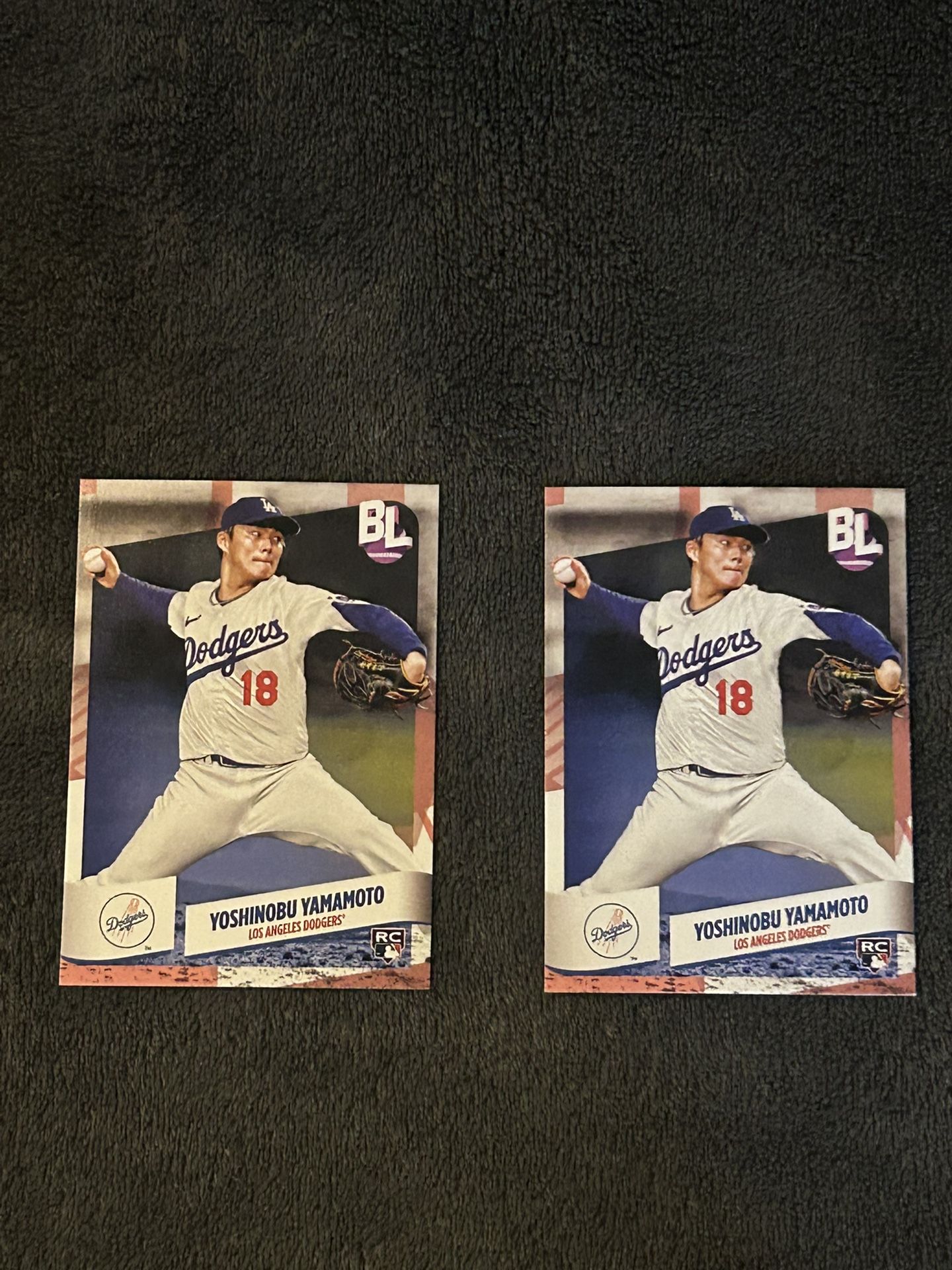 2024 Topps Big League Yoshinobu Yamamoto RC Rookie Card Los Angeles Dodgers RC