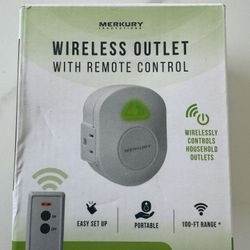 Wireless Outlet with Remote