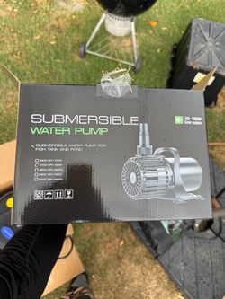 Submersible Water Pump for Fish Tank and Pond