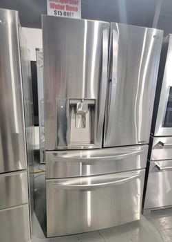 LG 4 Door Stainless Steel Refrigerator
