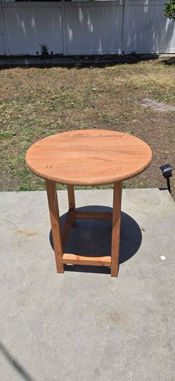 Indoor/outdoor, table 100% wood