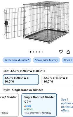 Dog crate
