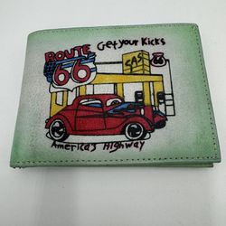 Bifold Wallet Leather New