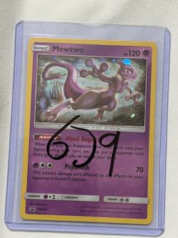 Mewtwo SM214 Holo Pokémon Promo Card