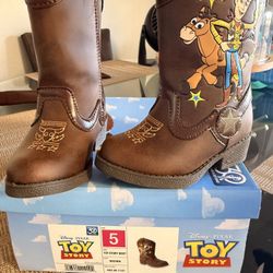 toddler toy story boots size 5c
