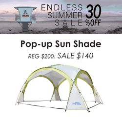 Pop-up Sun Shade, $140