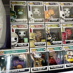 The Nightmare Before Christmas Funko Pop Lot