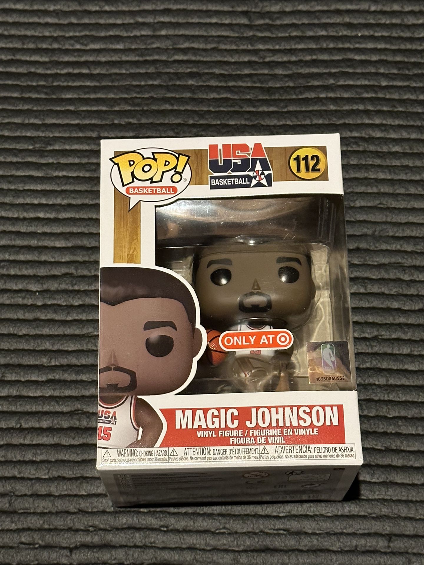 Team USA Funko Pops. Magic Johnson, Karl Malone