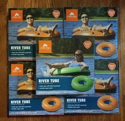 Brand New Ozark Trail River Tube - Lake or Pool Floats 39" Diameter - Set of 5, only selling all 5 together