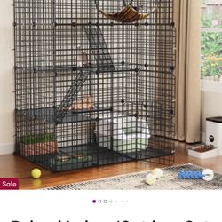  Cat House/Catio Indoor/outdoor  NEW