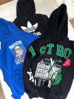 8 pieces of clothing for boys, mixed brands and sizes