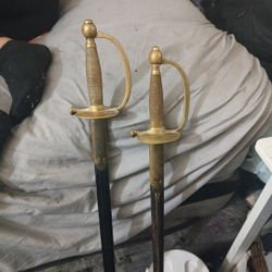 Pair Of Us Civil War Swords