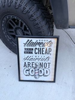 Barber / Mancave decor