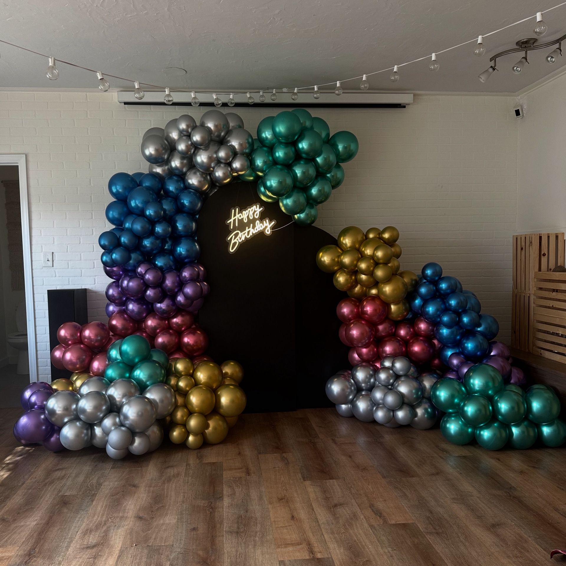 balloon arch, balloon garland