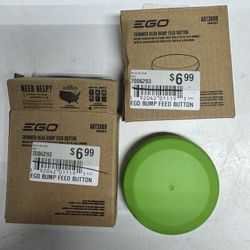 New EGO Trimmer Head Bump Feed Button. $5 Takes Both. Must Pick Up