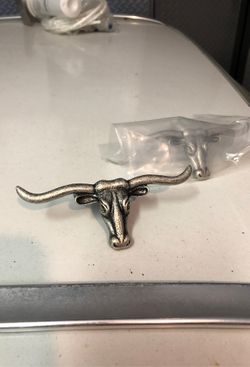 Long horns cabinet knobs