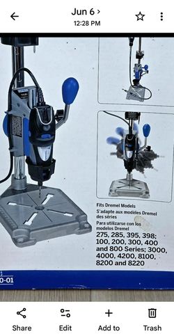 DREMEL Drill press with tool