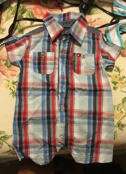 Platted baby shirt