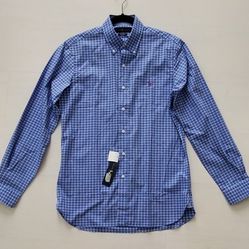 New Polo Ralph Lauren Cotton Stretch Mens Long Sleeve Shirt Big Size Small Blue.

Brand new. Size Small. Will ship out same/ next day. Also selling ot
