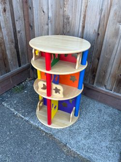 Children’s Round Book Shelf