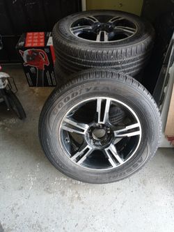 Set Of Rims And Tires