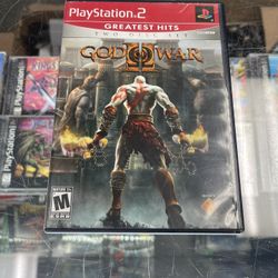 God Of War 2 Ps2 $30 Gamehogs 11am-7pm