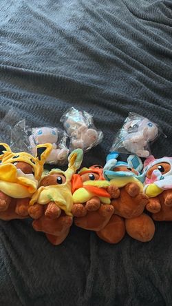 Pokemon plushies