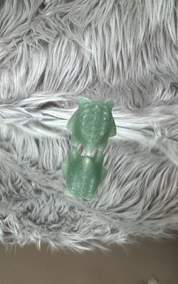 Green Aventurine “Gengar”  Carving