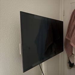 43” Inch Roku TV W/ Rolling Stand