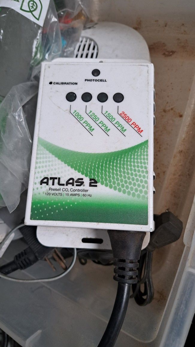Titan Controls Atlas 2 - Preset CO₂ Monitor/Controller