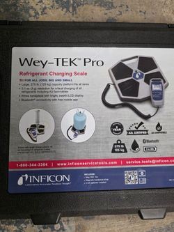 INFICON Wey-TEK Pro Refrigerant Charging Scale