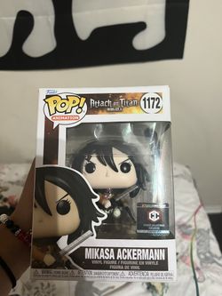 mikasa ackermann funko pop
