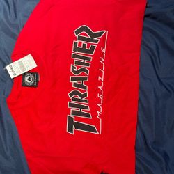 Thrasher Red Tee Shirt 