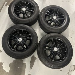 Full Set Of Wheels & Tires 4x100 185/65/R14