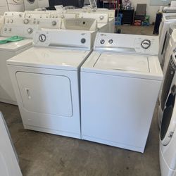 Used Whirlpool Washer and Gas Dryer with Warranty 
