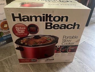 Hamilton Beach 5-Quart Portable Slow Cooker