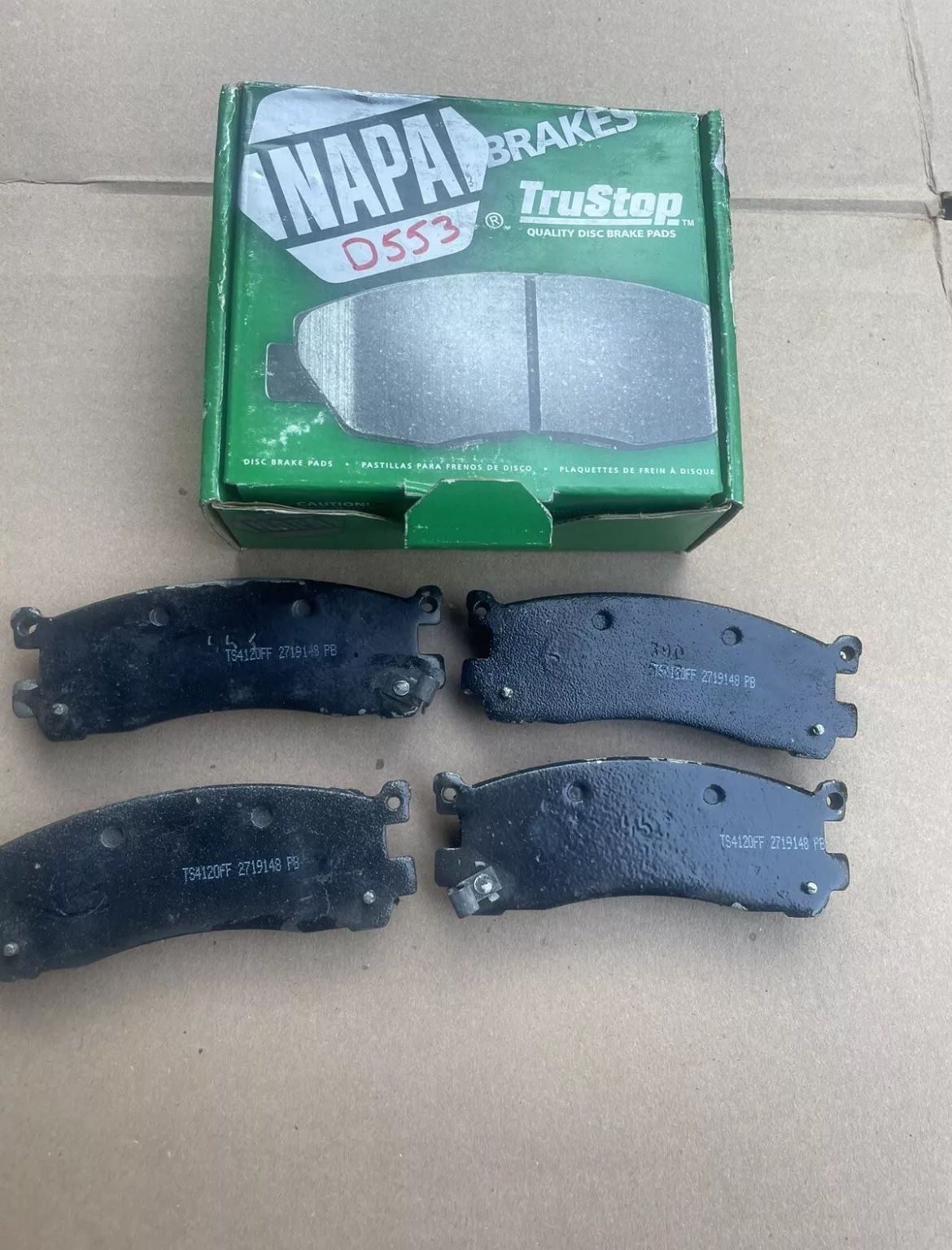 brakes pads TS-7521 Naps
