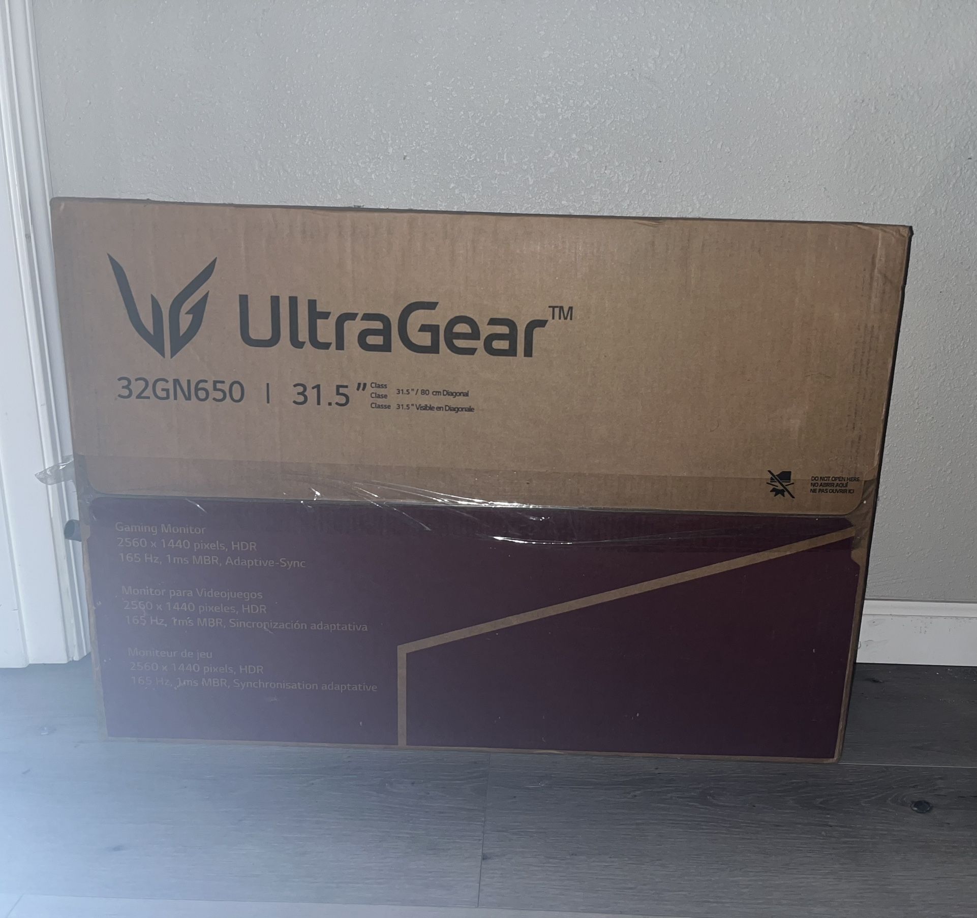 LG QHD Ultragear Monitor 32in