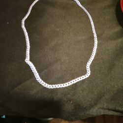 925 Italy Silver Cuban Curb Link Chain 