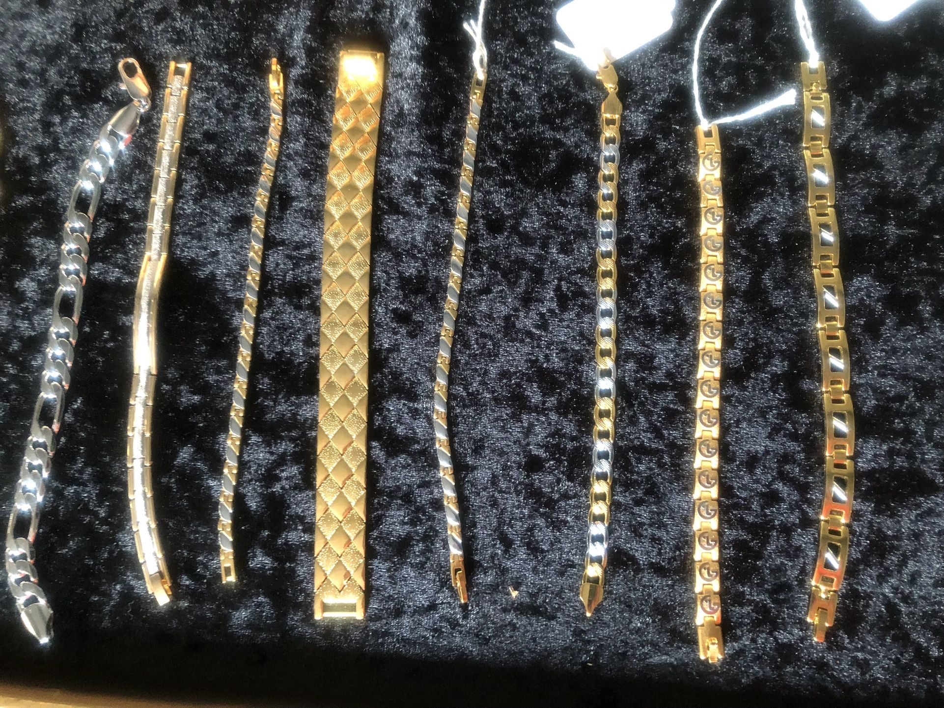 New Gold Tone Bracelets 