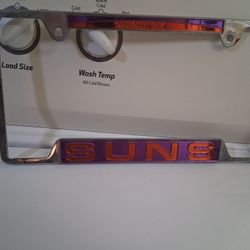 Metal SUNS license Plate Frame