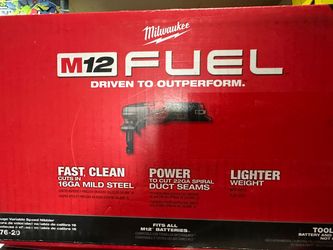 Milwaukee m12 nibbler tool only $230 (financing available)