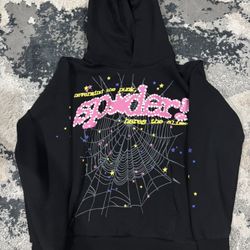 sp5der hoodie black