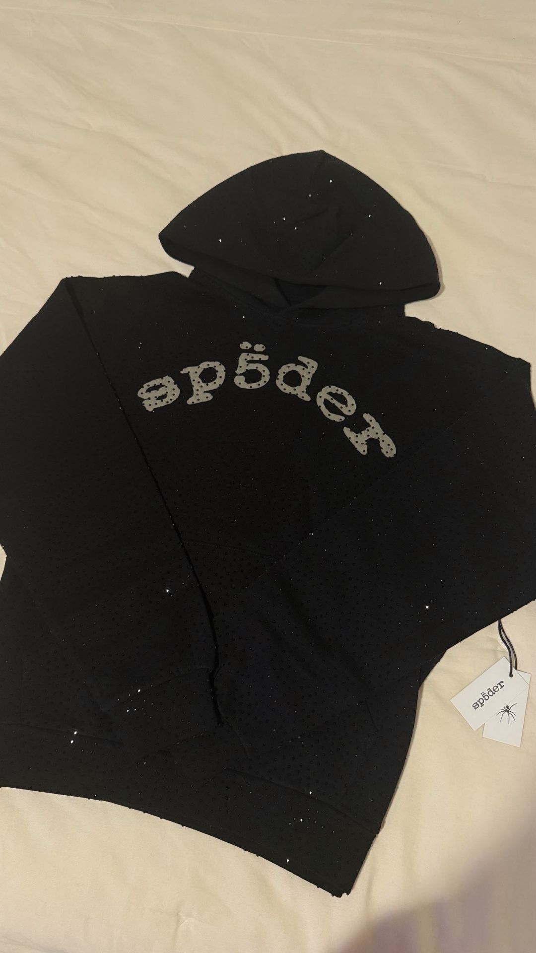 Sp5der VVS Hoodie Black