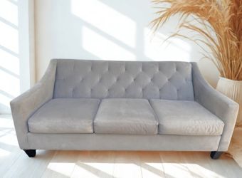 *Free Delivery!* Gorgeous Macy's Velvet Sofa