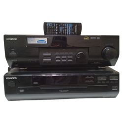 Kenwood Receiver & Cd/DVD Player