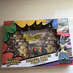 Ascended Heroes Lucario Premium Poster Collection