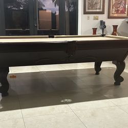 Brunswick Slate Pool table