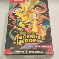 Pokemon: Ascended Heroes Booster Bundle Factory Sealed