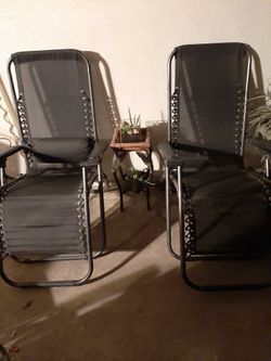 Folding chairs